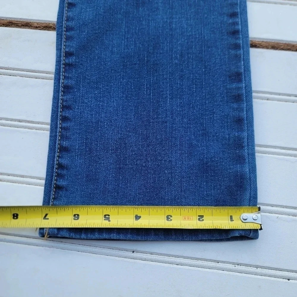 Place Boys Adjustable Waist Stretch Straight Denim Blue Jeans 30x26 Sz 14 - Picture 10 of 10